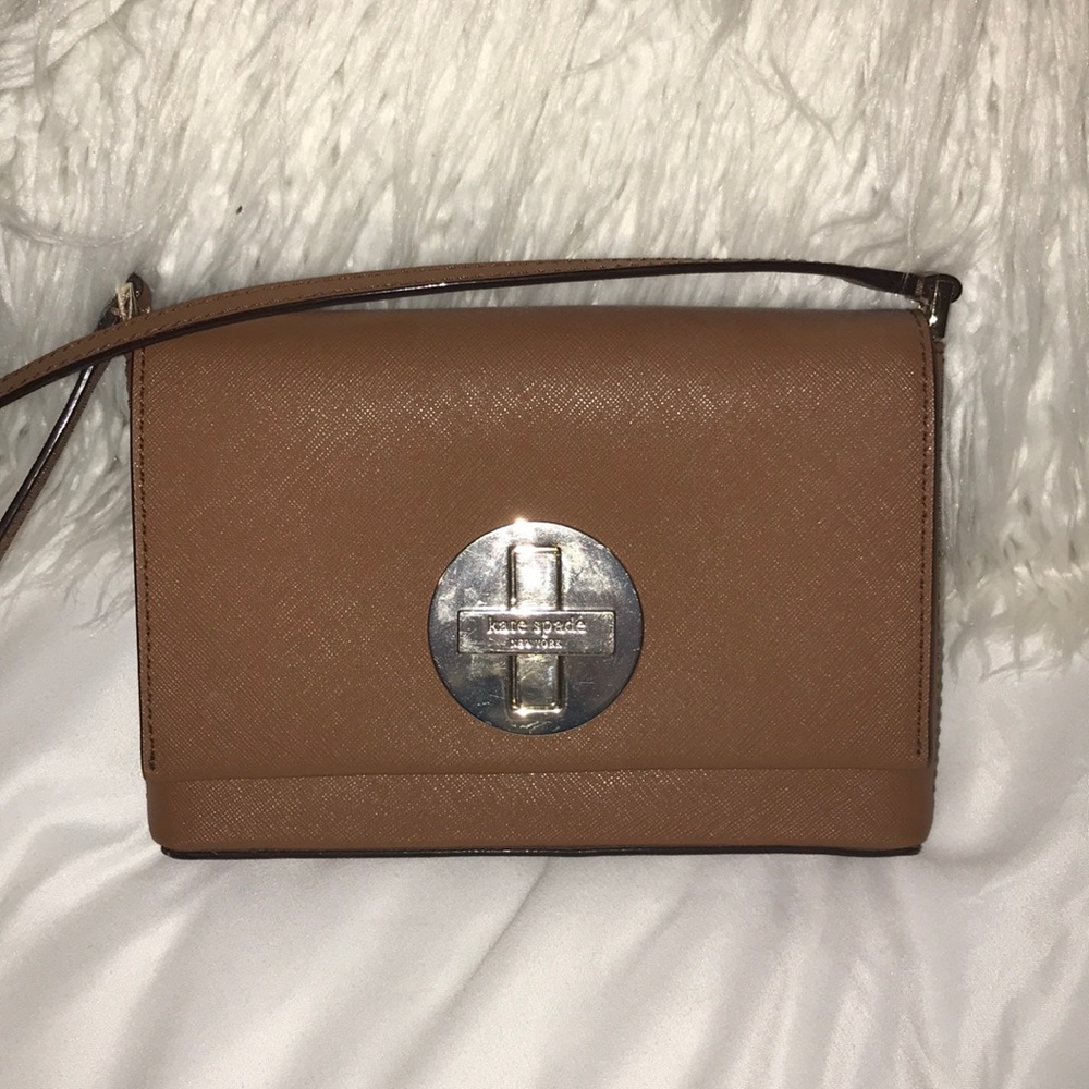Brown Kate spade crossbody bag